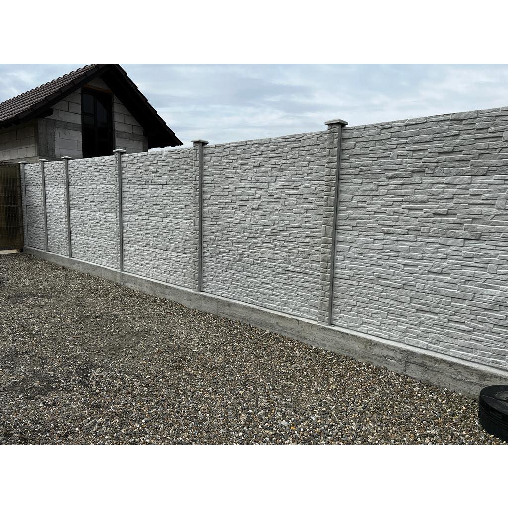 Clôture béton 3D brise vue moderne design contemporain