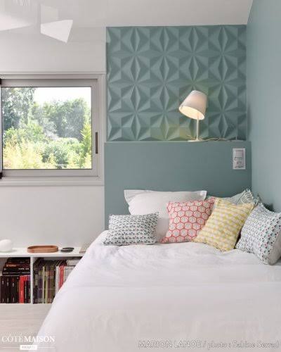 Parement mural moderne 3D gris anthracite