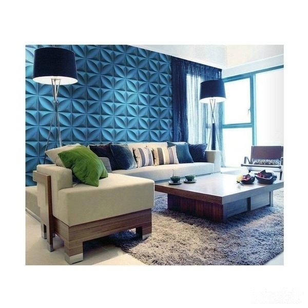 Plaquettes de parement 3D relief moderne géométrique